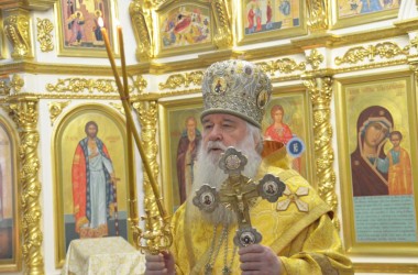 Литургия в Казанском соборе 30 ноября 2014 г.