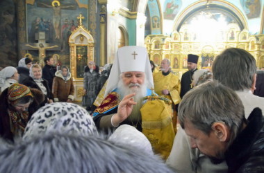 1 января Божественная литургия в Казанском соборе