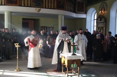 24 января в Никольском соборе г. Камышина была отслужена панихида по погибшим в горы репрессий казакам