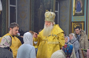 Всенощное Бдение в Казанском соборе. 7 февраля 2015 года.