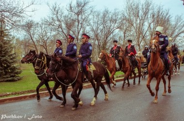 Начался конный поход казаков Юга России, посвященный Великой Победе, из Волгограда в Севастополь.