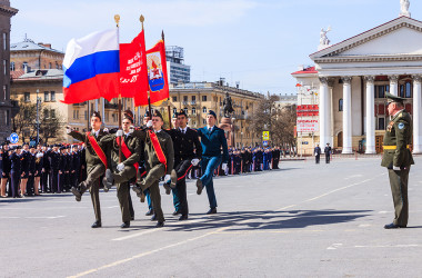 Парад кадетских классов впервые состоялся в Волгограде