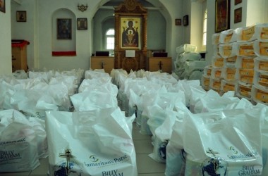 Отдел внешних церковных связей и благотворительная организация «Самаританс Перс» начали оказывать помощь беженцам из Украины в Ростовской области