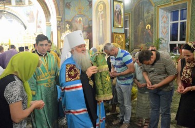 Всенощное Бдение в Казанском соборе в канун дня Святой Троицы (30 мая 2015 года)