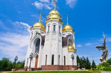 Ростовские кадеты посетили храм Всех Святых на Мамаевом кургане