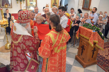 В праздник Усекновения главы Иоанна Предтечи митрополит Волгоградский и Камышинский Герман совершил Божественную литургию в Иоанно-Предтеченском храме