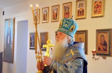 Десятого декабря митрополит Волгоградский и Камышинский Герман совершил Божественную литургию