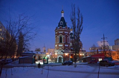 Всенощное бдение в Казанском соборе (17 декабря 2016 года)