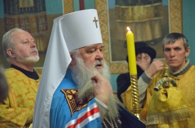 Божественная литургия в Казанском соборе (18 декабря 2016 года)