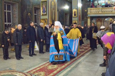 Всенощное бдение в Казанском соборе (23 декабря 2017 года)