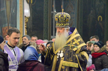 Всенощное бдение в Казанском соборе в Казанском соборе (10 марта 2018 года)