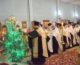 Священнослужители Волгоградской епархии поздравили владыку Феодора с Рождеством Христовым за вечерним богослужением