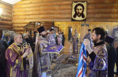 Престольный Праздник в храме православного поселения «Отрада»