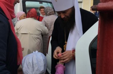 Архиерейское богослужение в храме Богоявления на Тулака стало настоящим праздником для прихожан