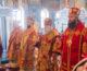 Митрополит Феодор на архиерейском богослужении в кафедральном соборе Костромы