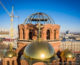 На соборе Александра Невского появился каркас внутреннего купола