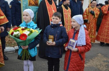 Встреча владыки Феодора с детьми