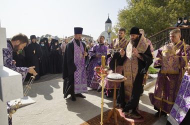 В Свято-Вознесенском монастыре почтили память настоятельницы монахини Христины