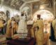 Архиерейское богослужение прошло в Никольском соборе Камышина накануне Недели о мытаре и фарисее