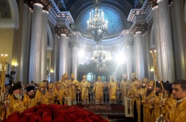 Митрополит Феодор принимает участие в торжествах в честь святого князя Александра Невского