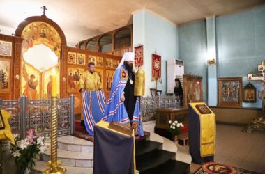 В праздник церковного Новолетия в Свято-Духовском монастыре состоялось архиерейское богослужение