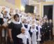 Воспитанники Православной гимназии «Умиление» приняли участие в Литургии в кафедральном соборе