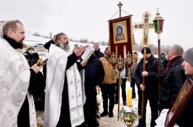 Крещенское водосвятие в благочиниях Волгоградской епархии