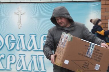 Верующие Волгоградской епархии передали помощь беженцам