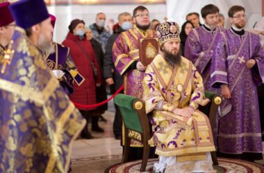 Впервые в Александро-Невском соборе совершен чин Торжества Православия