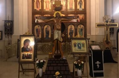 В Прощеное воскресенье Крестный ход встретили в Волгоградском благочинии