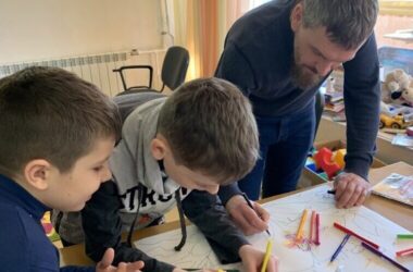 Весенние мастер-классы для юных жителей Донбасса