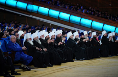 Митрополит Феодор вместе с делегатами от Волгоградской епархии приняли участие в пленарном заседании XXХ Международных образовательных чтений