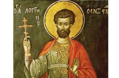 29 октября Святая Церковь вспоминает святого мученика Лонгина сотника