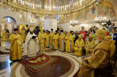 Поздравляем митрополита Феодора с годовщинами архипастырского служения!