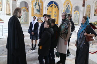 В Волгоград прибыли школьники с родины Александра Невского