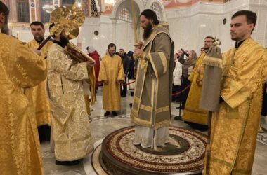 В канун Недели о мытаре и фарисее митрополит Феодор совершил всенощное бдение