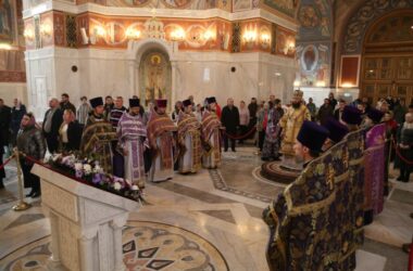 Митрополит Феодор совершил Божественную литургию в день памяти святого князя Феодора Смоленского