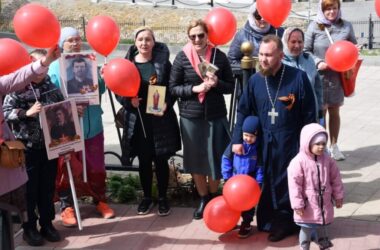 На приходах Волгоградской епархии отметили День Победы