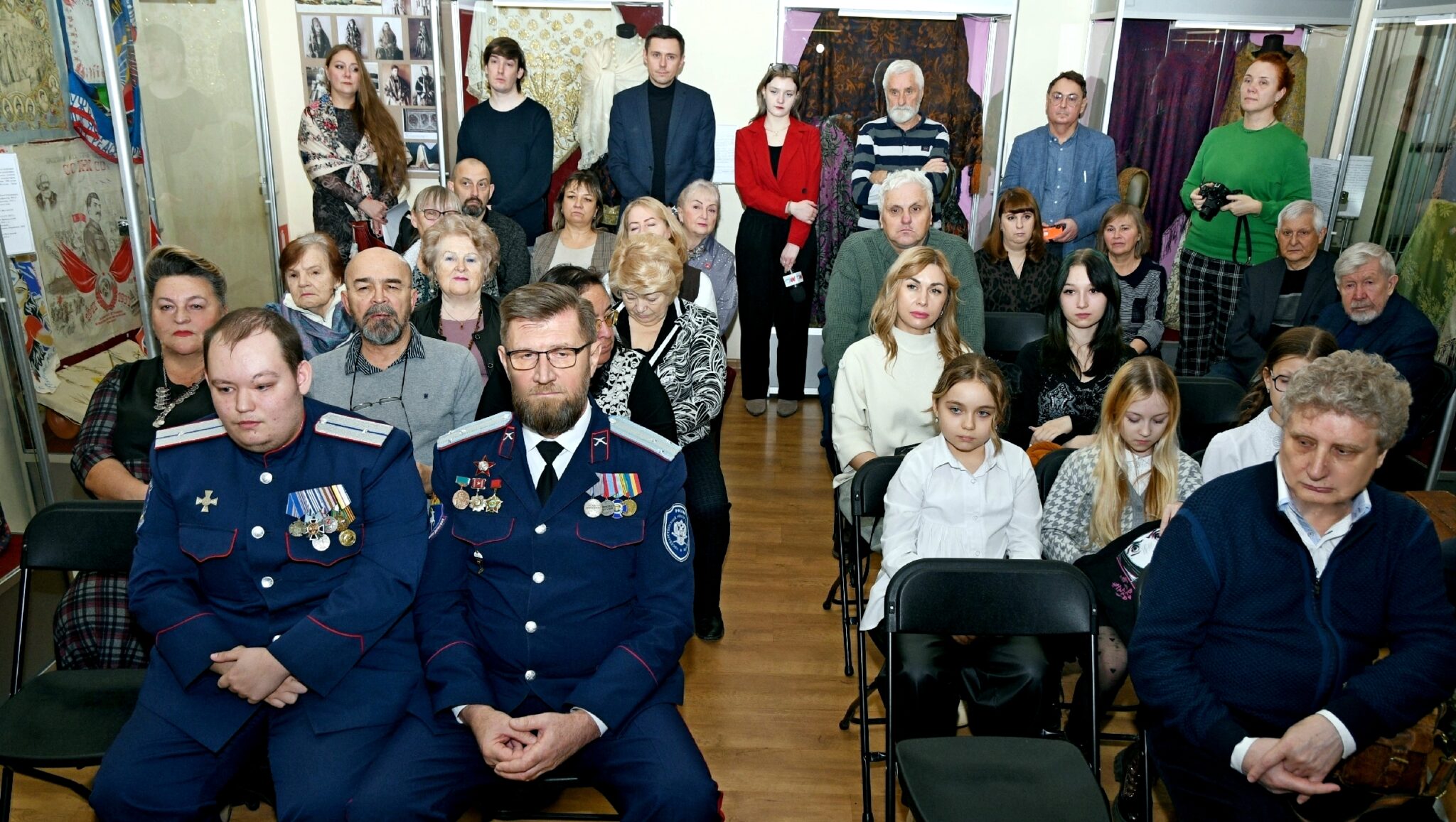 На подведении конкурса. Казачий зал ВОКМ