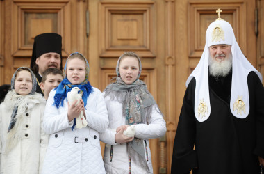 Проповедь Святейшего Патриарха Кирилла в праздник Благовещения Пресвятой Богородицы