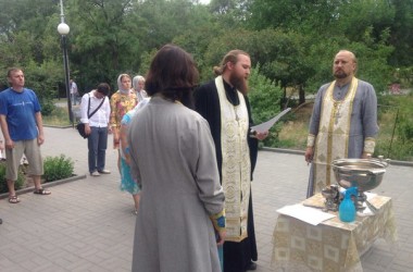 В День борьбы с наркоманией был совершен молебен