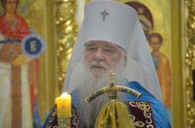 1 августа 2015 года митрополит Волгоградский и Камышинский Герман совершил Всенощное бдение в Казанском соборе