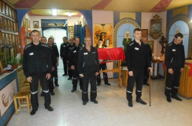 Заключенные ИК-26 приняли участие в Божественной литургии
