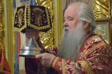 В день Преполовения Пятидесятницы митрополит Волгоградский и Камышинский Герман совершил Божественную литургию