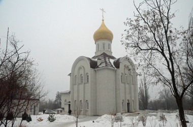 Божественная литургия в храме Веры, Надежды,Любви и Софии