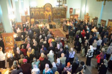 Всенощное бдение в канун празднования памяти священномученика Николая Попова