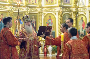 Всенощное бдение в Казанском соборе (20 мая 2017 года)