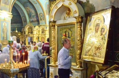 Всенощное бдение в Казанском соборе (27 мая 2017 года)