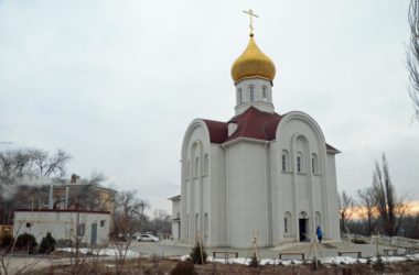 Божественная литургия в святых мучениц Веры, Надежды, Любви и Софии