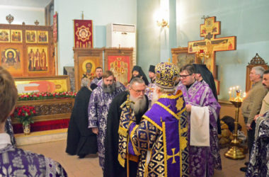 Всенощное бдение в канун празднования памяти свщмч. Николая Попова